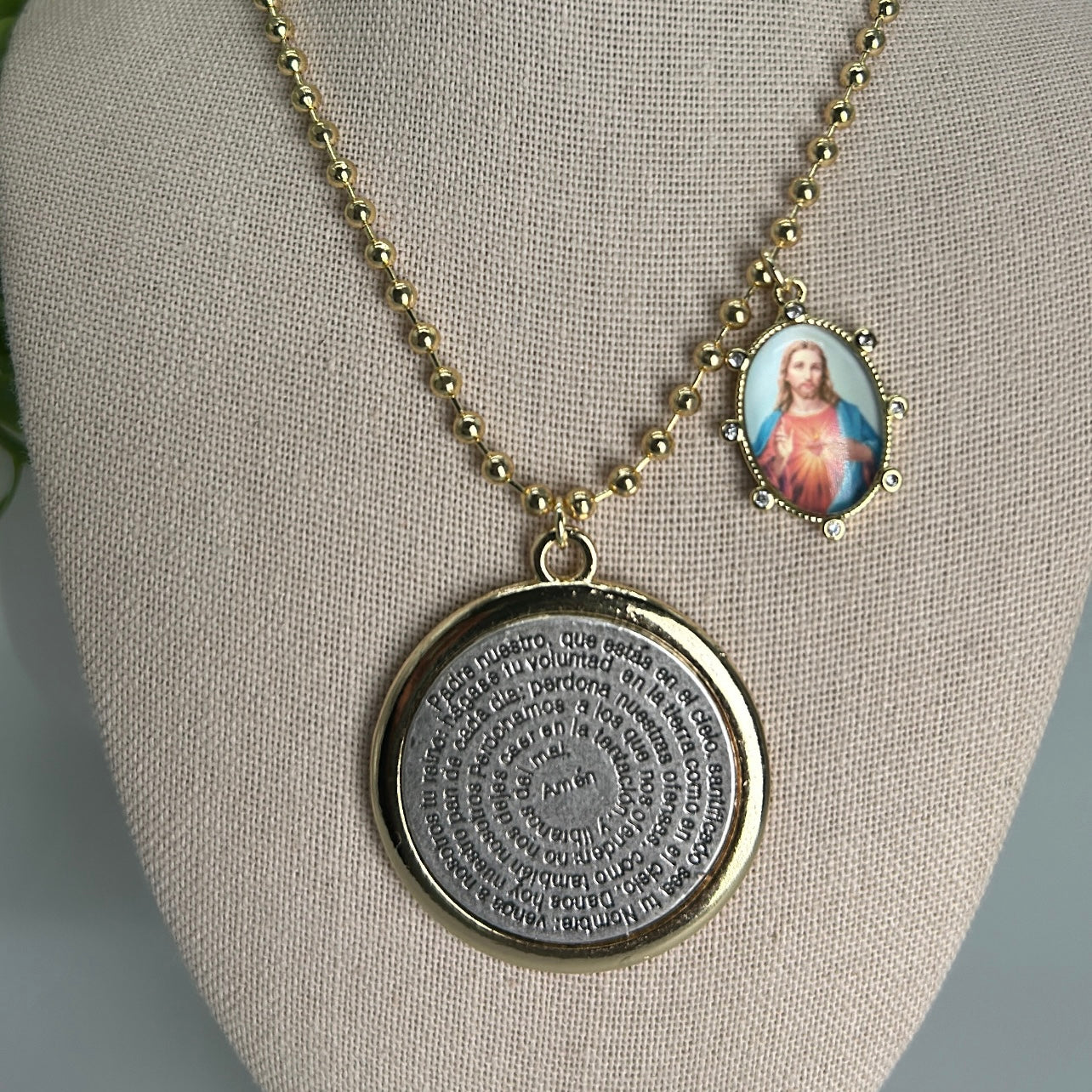 Padre Nuestro Necklace