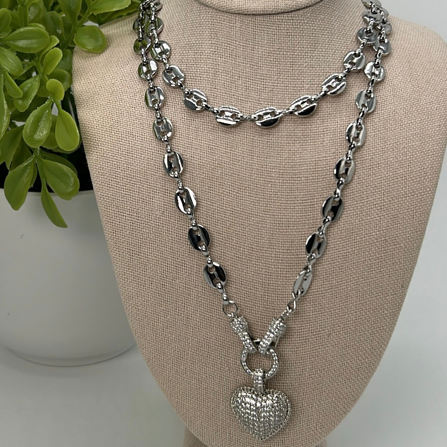 Luxurious Heart Necklace