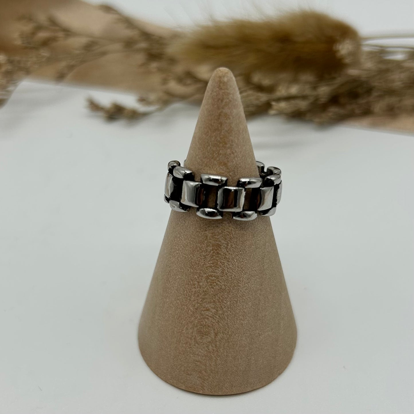 Silver Chain Ring