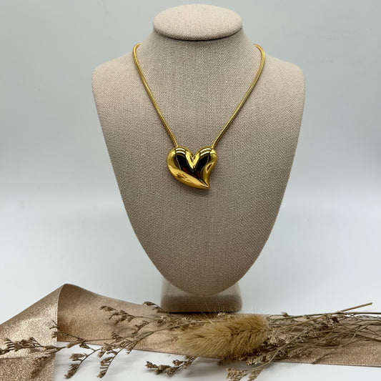 Heart Gold Necklace